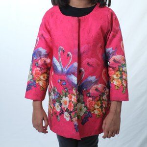 Swan Print jacket